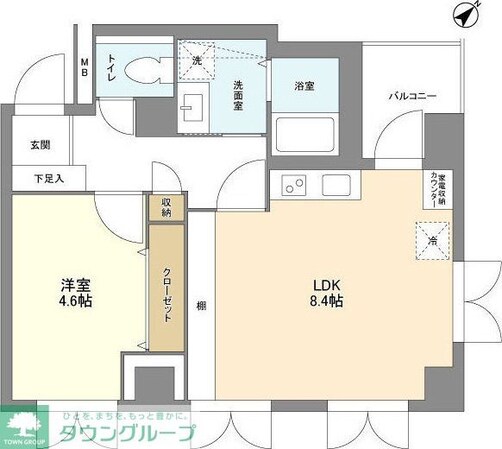 サンクレスト武井の物件間取画像